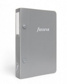 Refill Personal Organizer Storage Binder Grey 132919 Filofax