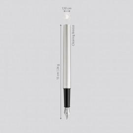 Pelikan Ineo Elements P6 aluminium fountain pen with metal case lavender scent
