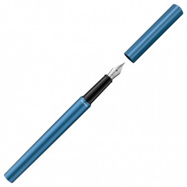 Pelikan Ineo Elements P6 aluminium fountain pen with metal case ocean blue