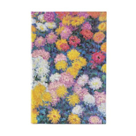 Paperblanks Notebook Monet’s Chrysanthemums Midi Lined