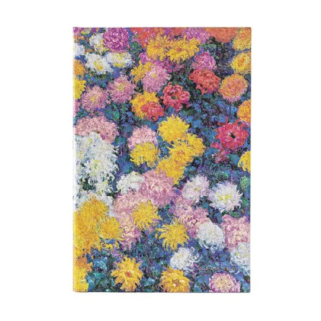 Paperblanks Notebook Monet’s Chrysanthemums Midi Lined