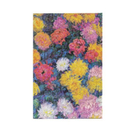 Paperblanks Notebook Monet’s Chrysanthemums Mini Lined