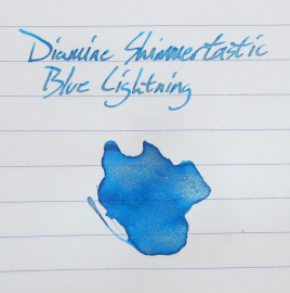 Diamine 50ml Blue Lightning Fountain pen shimmer ink