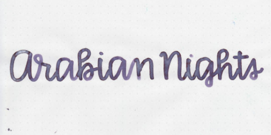 Diamine 50ml Arabian Nights Fountain pen shimmer ink