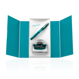 Pelikan Special Edition Classic M205 Apatite Fountain Pen with bottle ink