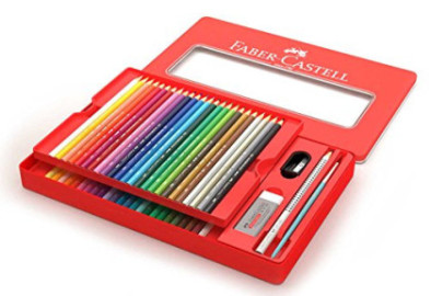 Faber Castell Classic Colour pencils 115894,  tin of 60
