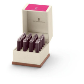 Graf Von Faber Castell, 20 ink cartridges Electric Pink 141144