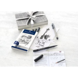 Faber-Castell India Ink Starter Set Hand Lettering 267118