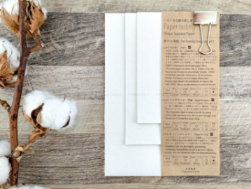 Yamamoto Paper tasting Thin paper to write on Pen Friendly Onionskin vol.2