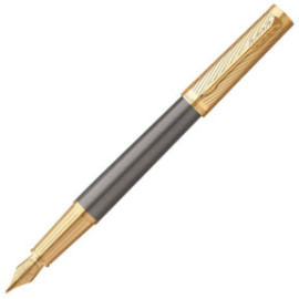 Parker Ingenuity Pioneers Collection Arrow Grey Lacquer Fountain Pen
