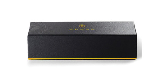 Cross ATX Brushed Black  Fountain Pen With Polished Black PVD appointments 886-41MJ