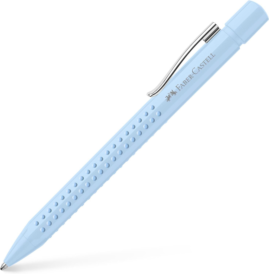 Faber Castell Grip Sky Blue 243916 Ballpoint Pen with Replaceable XB blue Refill 243916