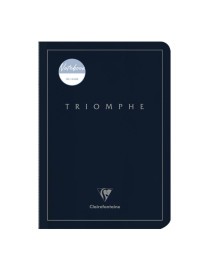 Clairefontaine Rhodia Triomphe Platinum A5 14,8x21cm Black plain, 96 pages, 90gr, ivoire,  Notebook