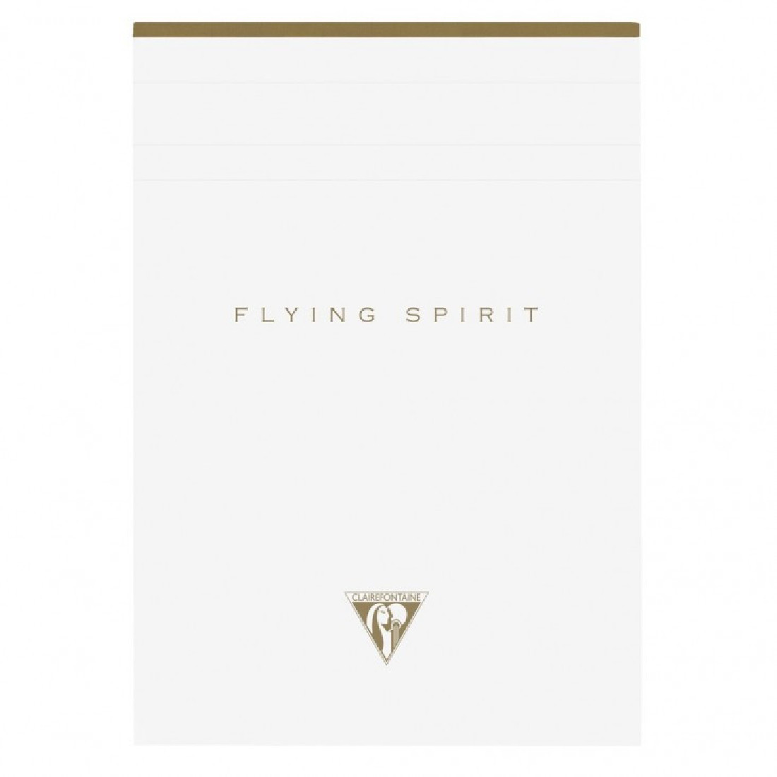 Clairefontaine Rhodia notepad A5 21x14,8cm, Flying spirit, 140 pages, Lined, ivoire paper 90gr, white craft cover,104636