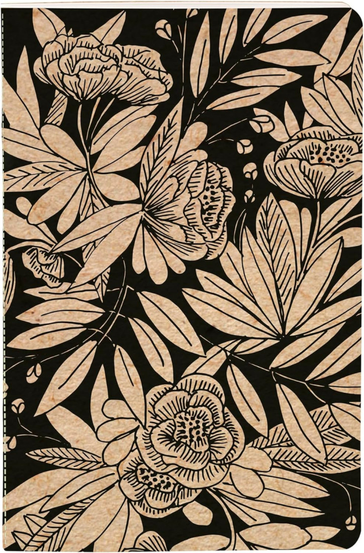 Clairefontaine Rhodia 116036C - The white cherry, Notebook sewn thread 11x17cm, 64 pages, ruled