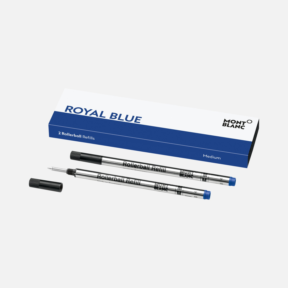 Montblanc 2 Rollerball Refills Medium, Royal Blue