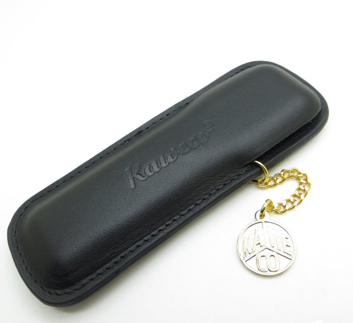 Kaweco leather hard black case with coin  for 2 sport pens 10000233