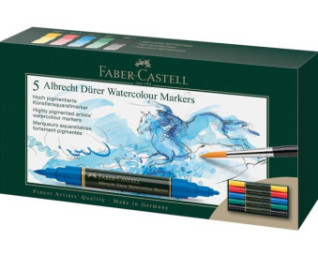 Faber Castell Albrecht Durer Watercolour Markers Set 5 160305