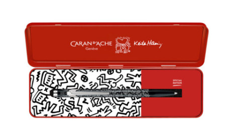 Caran DAche 849 Ballpoint  Black - Special Edition 849.223 Keith Haring