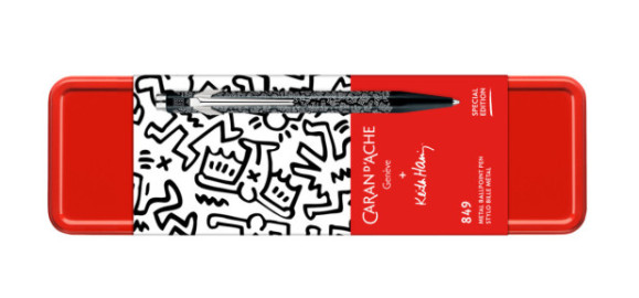 Caran DAche 849 Ballpoint  Black - Special Edition 849.223 Keith Haring