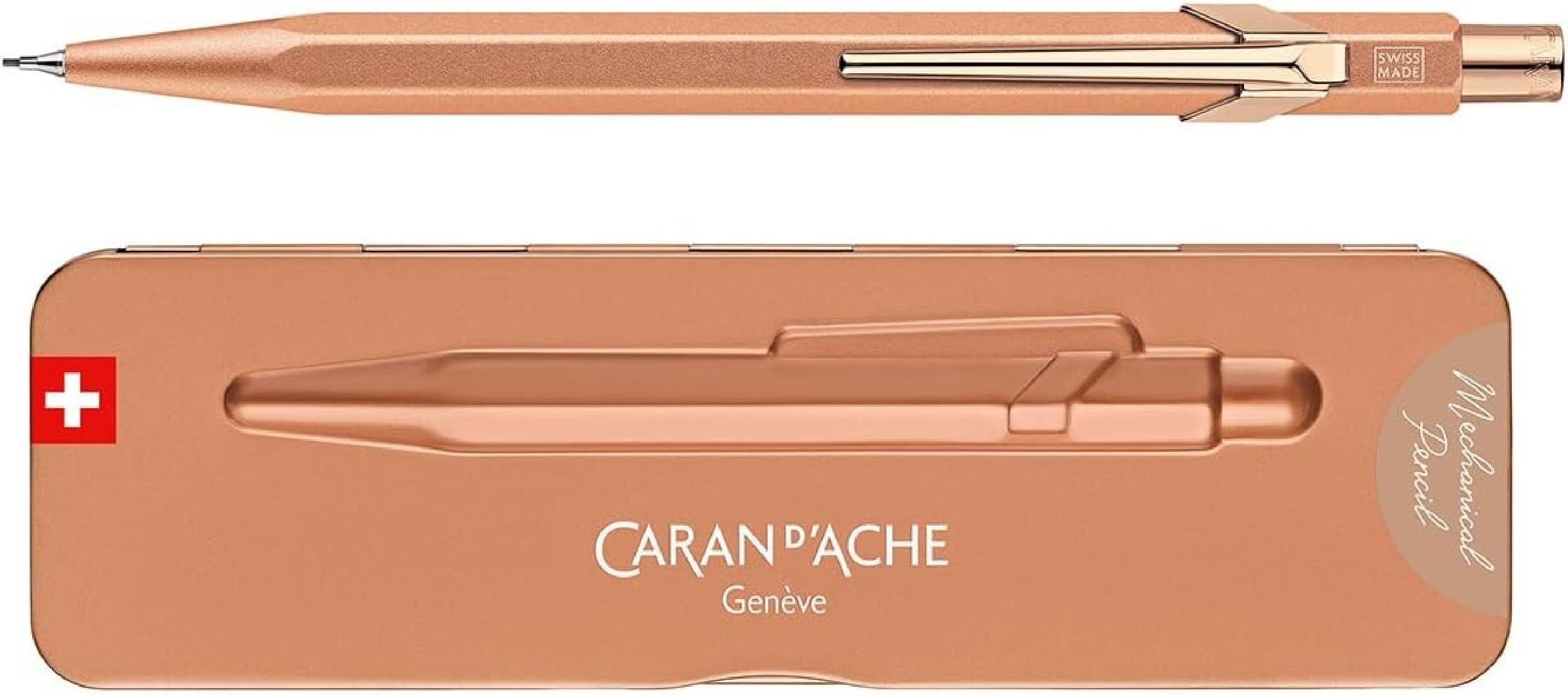 Caran DAche 849 Rosegold Code Premium Mechanical Pencil 0844,6997.