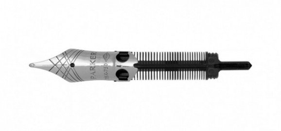 Parker Sonnet 18k Rhodium spare nib..