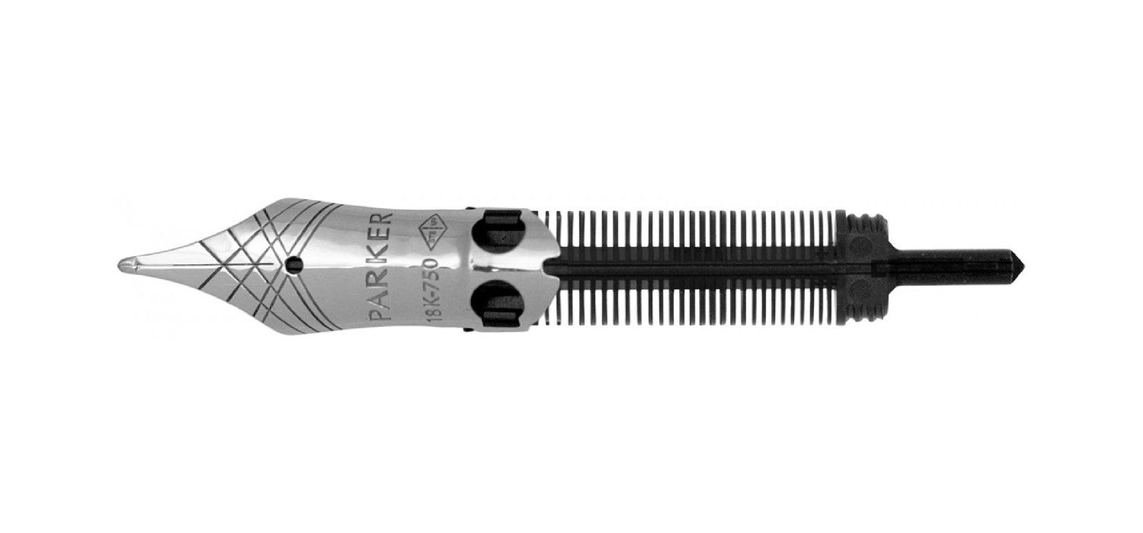 Parker Sonnet 18k Rhodium spare nib..