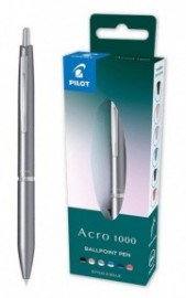 Pilot Acro 1000 Premium Silver 230.435921 Ballpen.