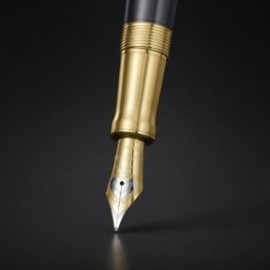 Parker Duofold Centennial Pioneers Collection PST Arrow Grey Lacquer GT Fountain Pen