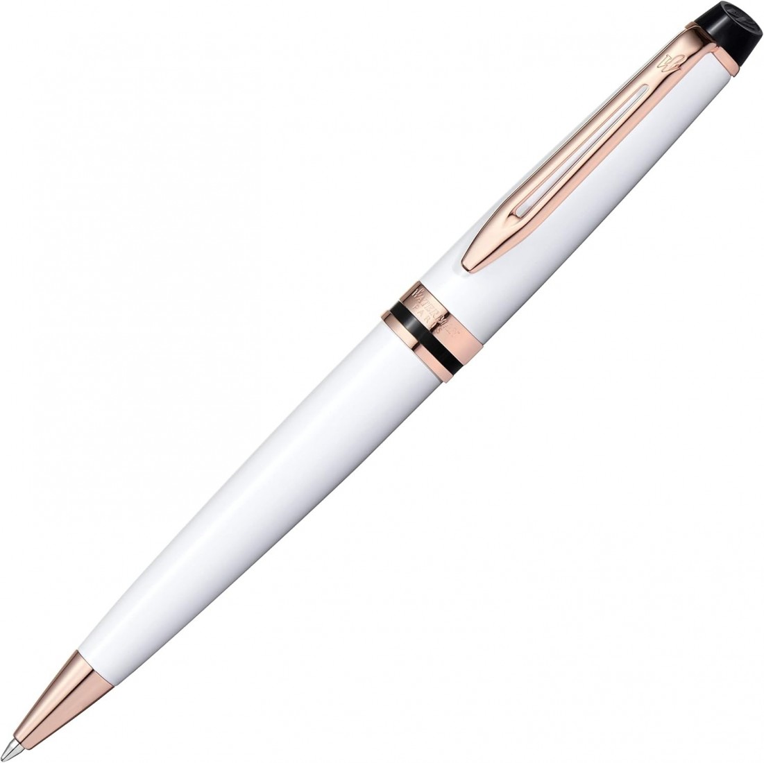 Waterman Official Expert Essential Ballpoint Pen Luxury Brand Gift Precious White PGT 2168111