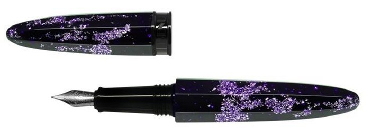 Benu Minima Purple Flame Fountain Pen