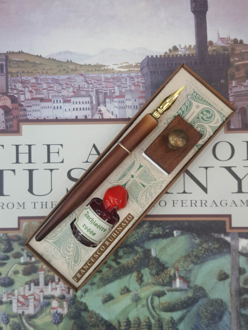 Francesco Rubinato art set 7508 with dip pen & ink