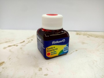 DRAWING ΙΝΚ 10ML 3 VERMILLION PELIKAN