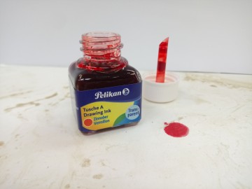 DRAWING ΙΝΚ 10ML 3 VERMILLION PELIKAN