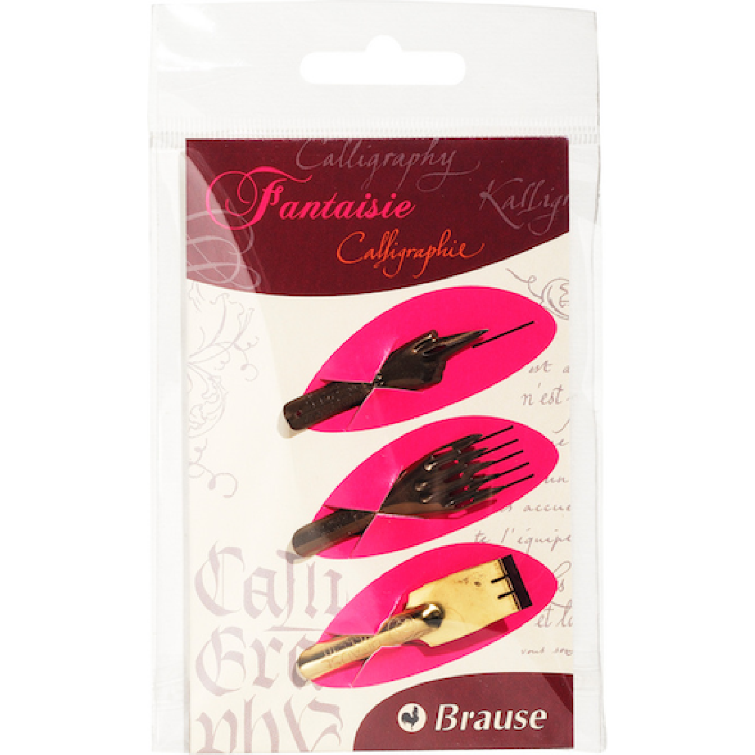 NIBS CALLIGRAPHY FANTAISIE 3pcs 16504B BRAUSE/HERBIN