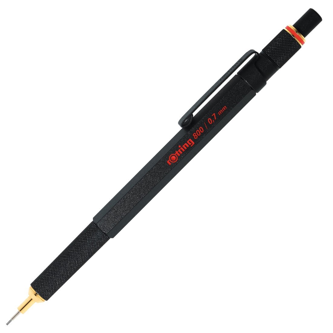 ROTRING 800 BLACK MECHANICAL PENCIL 0,7MM 1854231