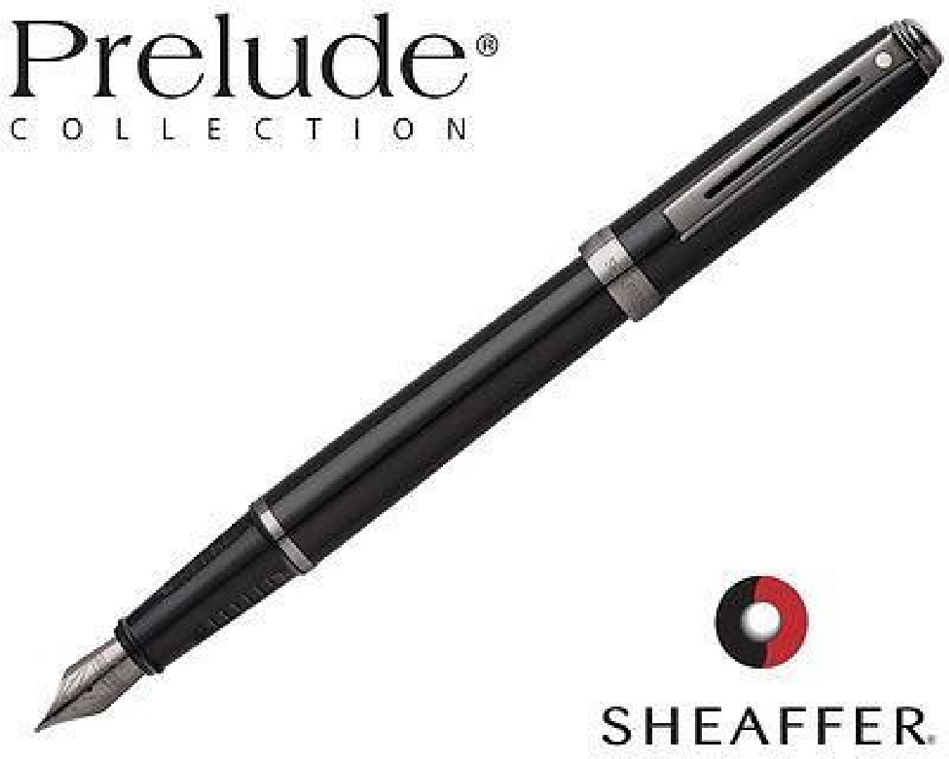 Sheaffer Prelude gloss black CT Fountain Pen 373-0