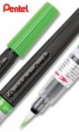 Pentel Art Brush Pen - Light Green  GFL111