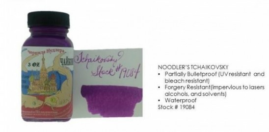 Noodlers ink Tchaikovsky 90ml  19084