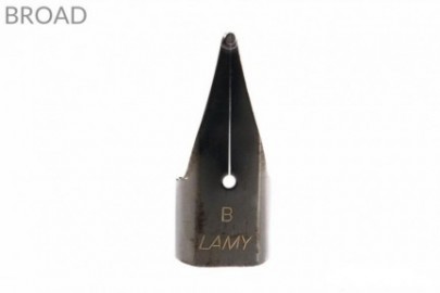Lamy Steel Black B Nib