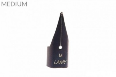 Lamy Steel Black M Nib