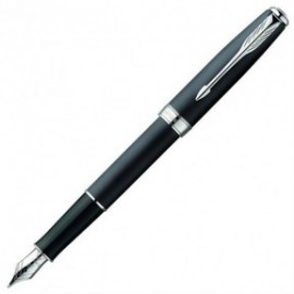 Parker Sonnet Matte Black Palladium Trims CT Fountain pen