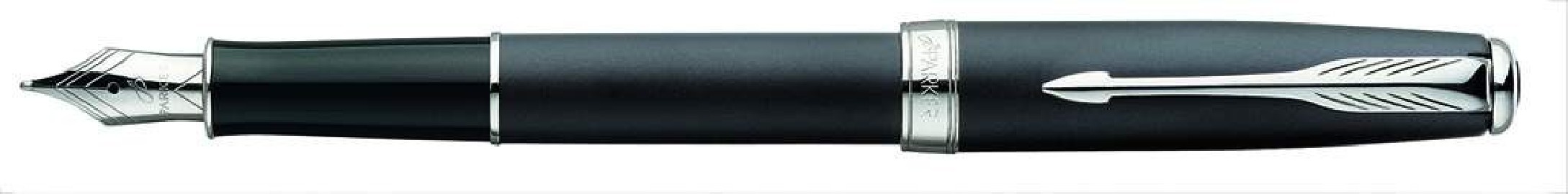 Parker Sonnet Matte Black Palladium Trims CT Fountain pen