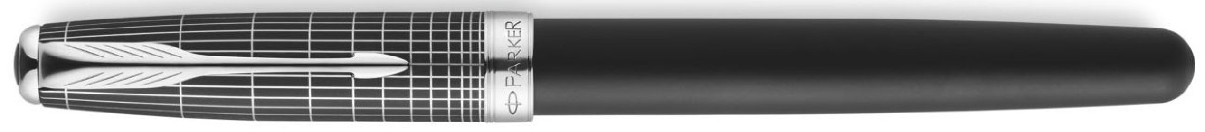 ΡARKER SONNET CONTORT BLACK CIZELE 1930257 FOUNTAIN PEN
