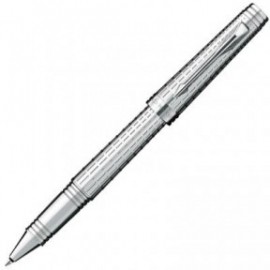 PARKER PREMIER DELUXE SILVERY ST ROLLER BALL S0887990