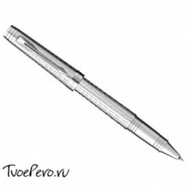 PARKER PREMIER DELUXE SILVERY ST ROLLER BALL S0887990