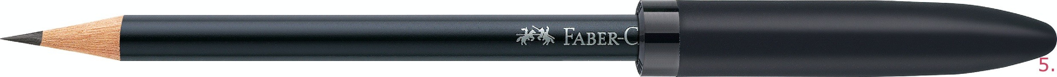 Set Stylus Pencil Black 187597 Faber Castell