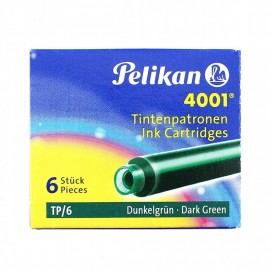 Pelikan cartridges 4001 TP/6 Dark Green
