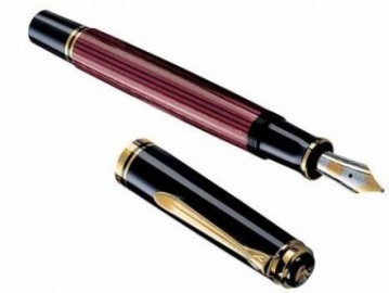Pelikan Souveran M600 Black Red Fountain Pen