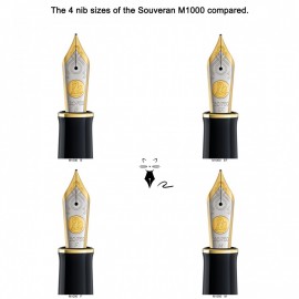 Pelikan Souveran M1000 Black  Fountain Pen